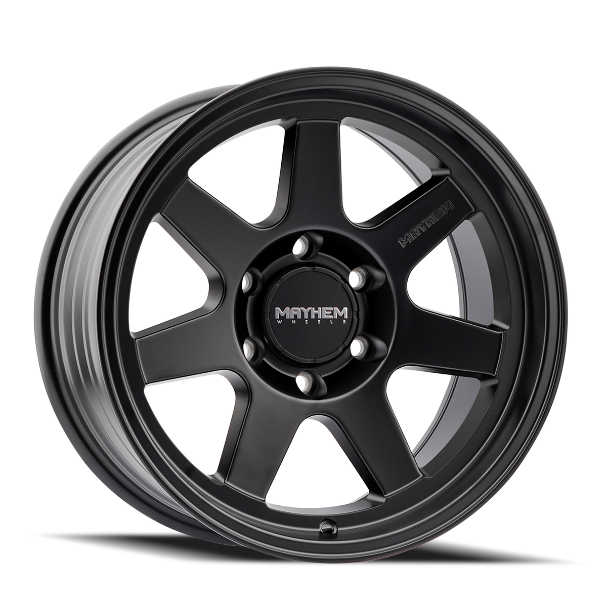 Mayhem CONVOY Satin black 17x9 -6 5x127mm 78.1mm