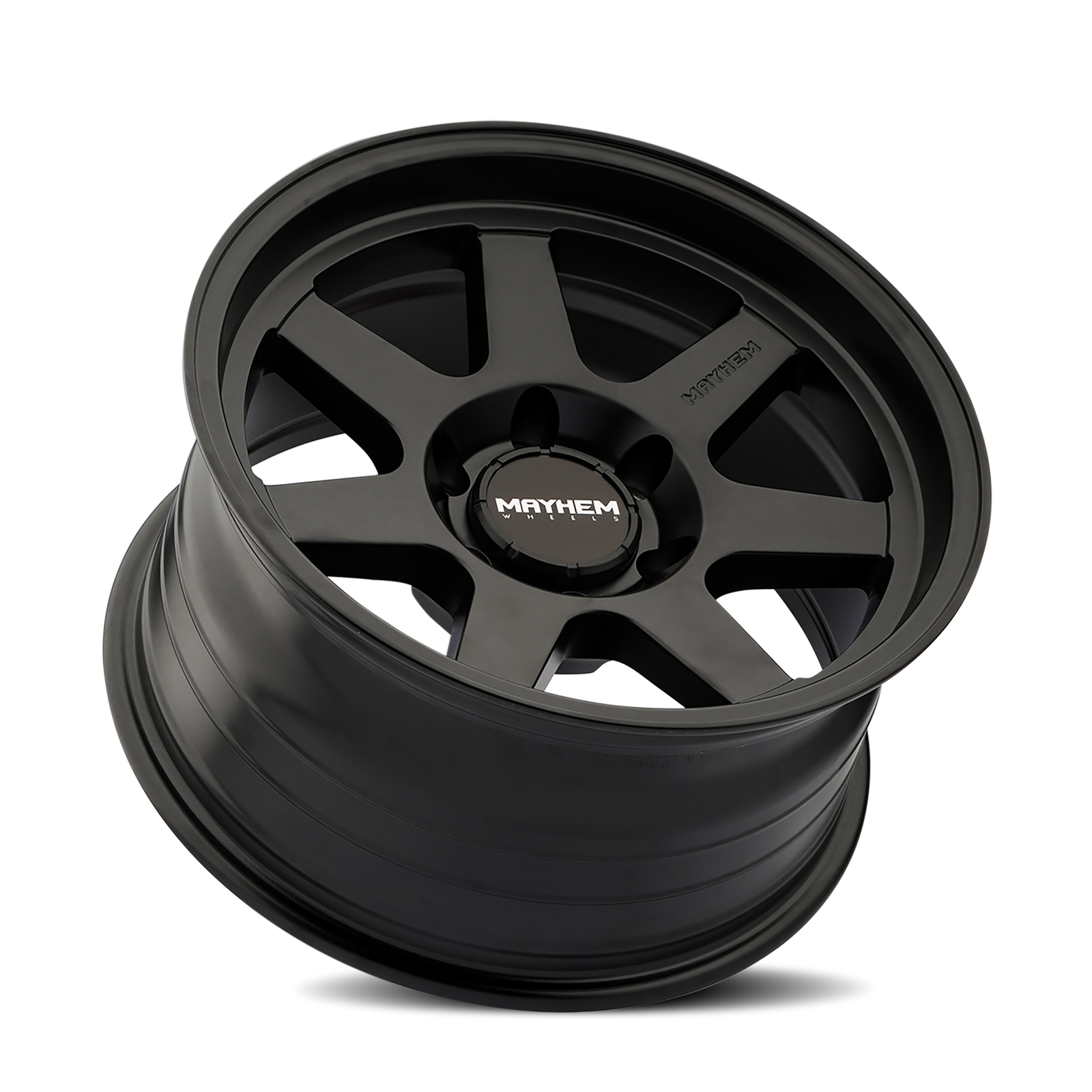 Mayhem CONVOY Satin black 17x9 -6 5x127mm 78.1mm - Wheelwiz