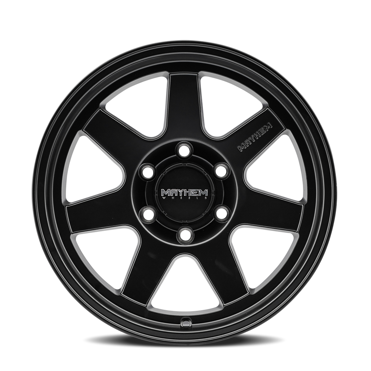 Mayhem CONVOY Satin black 17x9 -6 6x139.7mm 106mm - Wheelwiz
