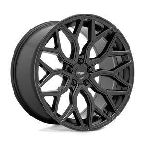 Niche M261 MAZZANTI Matte Black 20x10.5 +35 5x120mm 72.6mm - Wheelwiz