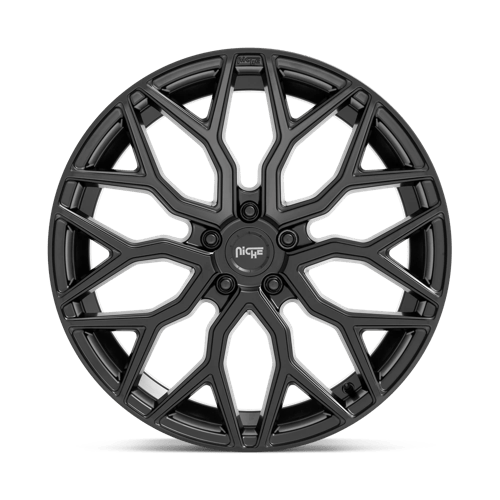 Niche M261 MAZZANTI Matte Black 20x9 +38 5x108mm 63.4mm - Wheelwiz