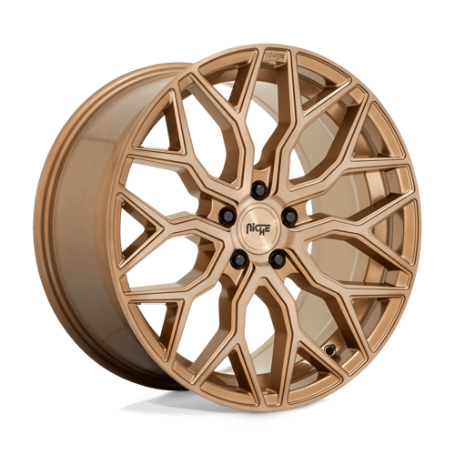 Niche M263 MAZZANTI Bronze Brushed 19x8.5 +42 5x112mm 66.6mm - Wheelwiz