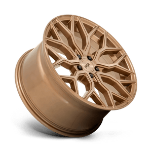 Niche M263 MAZZANTI Bronze Brushed 20x10.5 +40 5x112mm 66.6mm - Wheelwiz