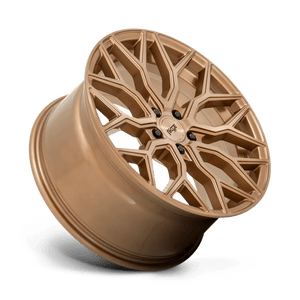 Niche M263 MAZZANTI Bronze Brushed 22x10 +20 5x112mm 66.6mm - Wheelwiz