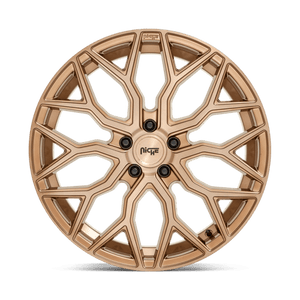 Niche M263 MAZZANTI Bronze Brushed 22x10 +35 5x112mm 66.6mm - Wheelwiz