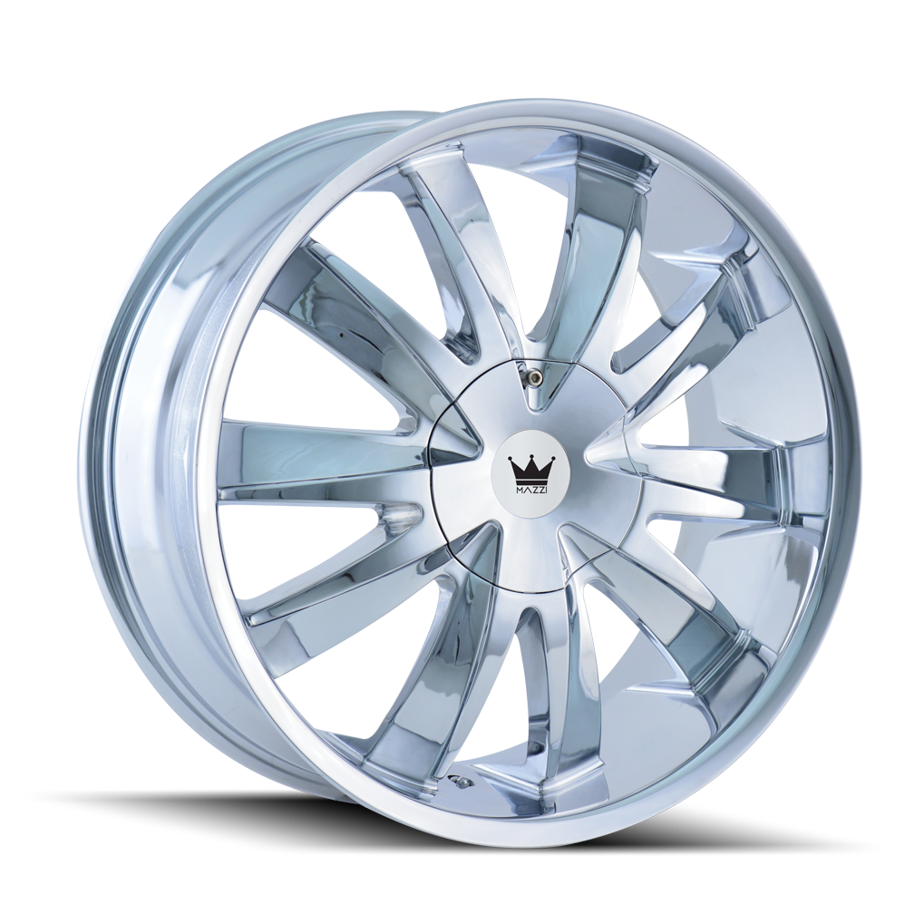 Mazzi EDGE Chrome 18x7.5 +40 5x108|5x114.3mm 72.62mm - Wheelwiz