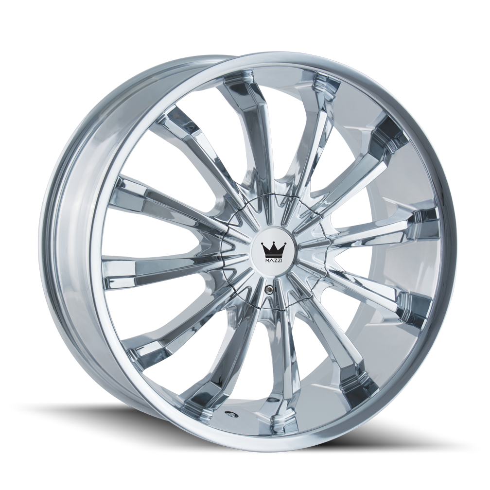 Mazzi FUSION Chrome 24x9.5 5x115,5x120mm 74.1mm - Wheelwiz
