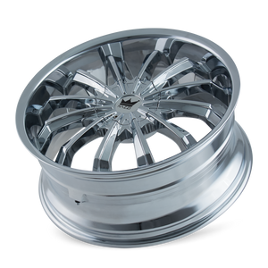 Mazzi FUSION Chrome 24x9.5 5x115,5x120mm 74.1mm - Wheelwiz