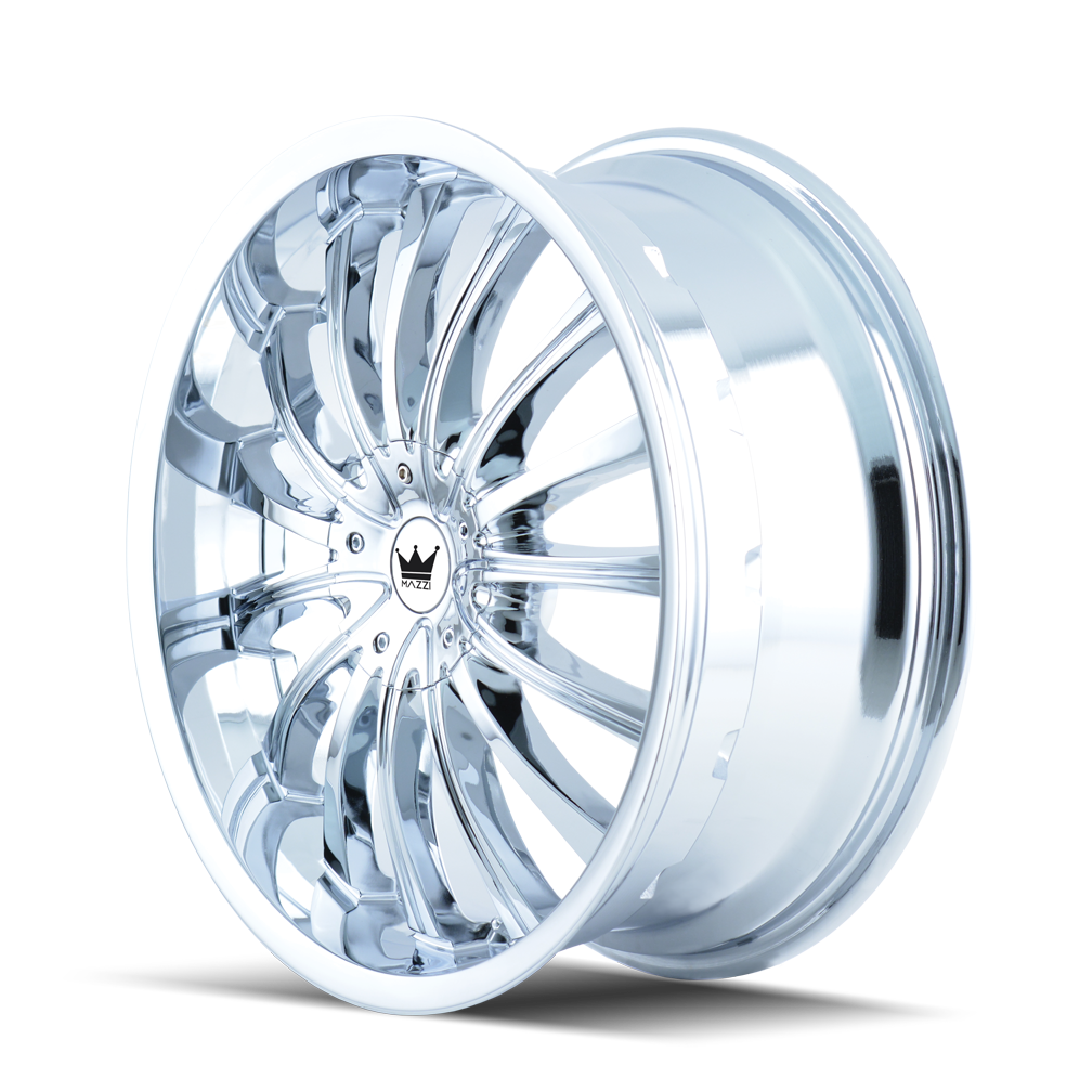 Mazzi HYPE Chrome 20x8.5 +40 5x112|5x120mm 72.62mm - Wheelwiz