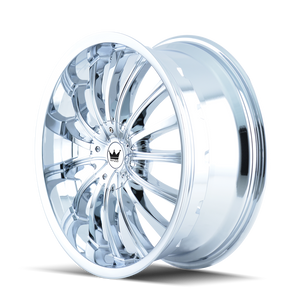 Mazzi HYPE Chrome 20x9 +18 5x115|5x120mm 74.1mm - Wheelwiz