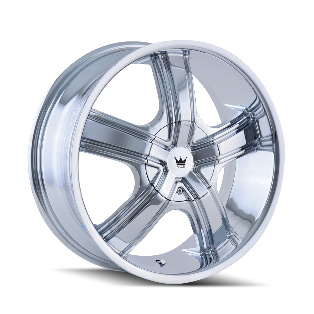 Mazzi BOOST Chrome 18x7.5 +40 5x110|5x115mm 72.62mm - WheelWiz