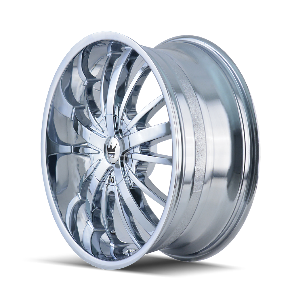 Mazzi ESSENCE Chrome 22x9.5 +18 5x127|5x139.7mm 87mm - Wheelwiz