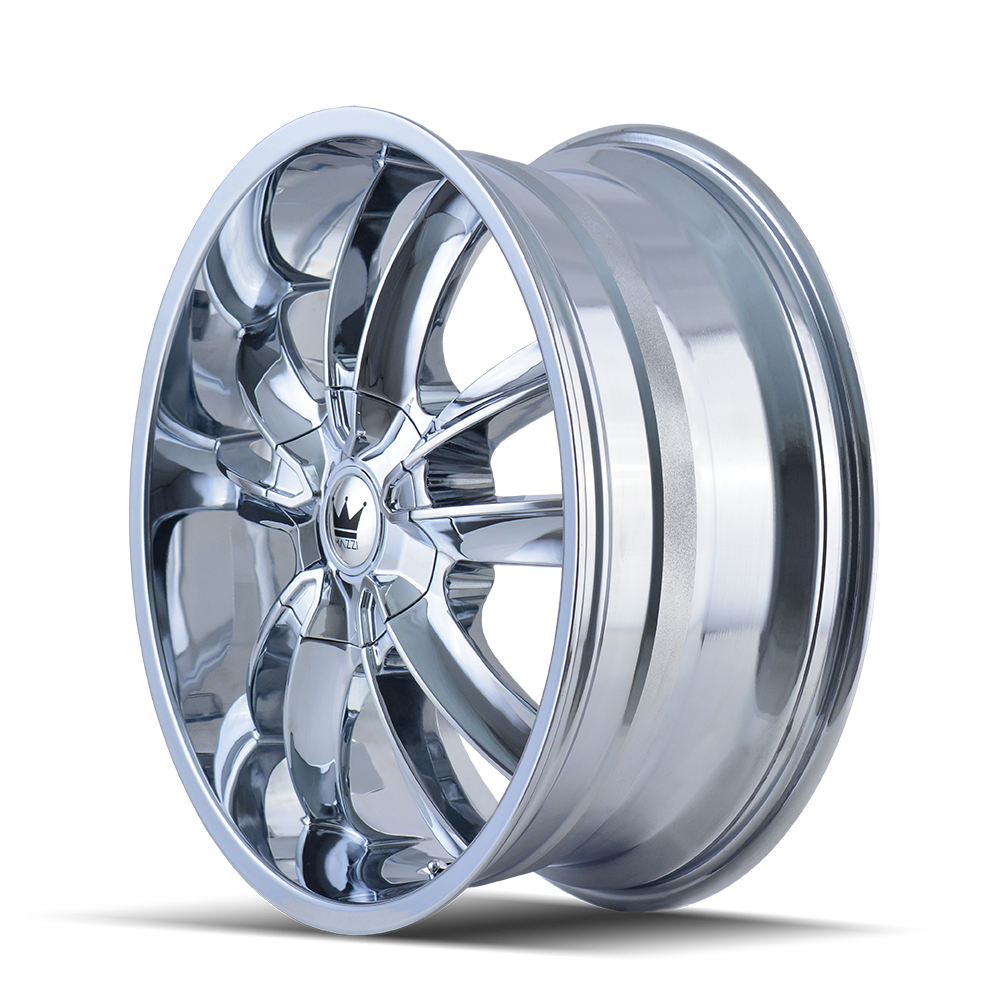 Mazzi OBSESSION Chrome 22x9.5 +35 5x114.3|5x120mm 74.1mm - WheelWiz