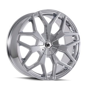 Mazzi PROFILE Chrome 20x8.5 +35 5x108|5x114.3mm 72.62mm - Wheelwiz