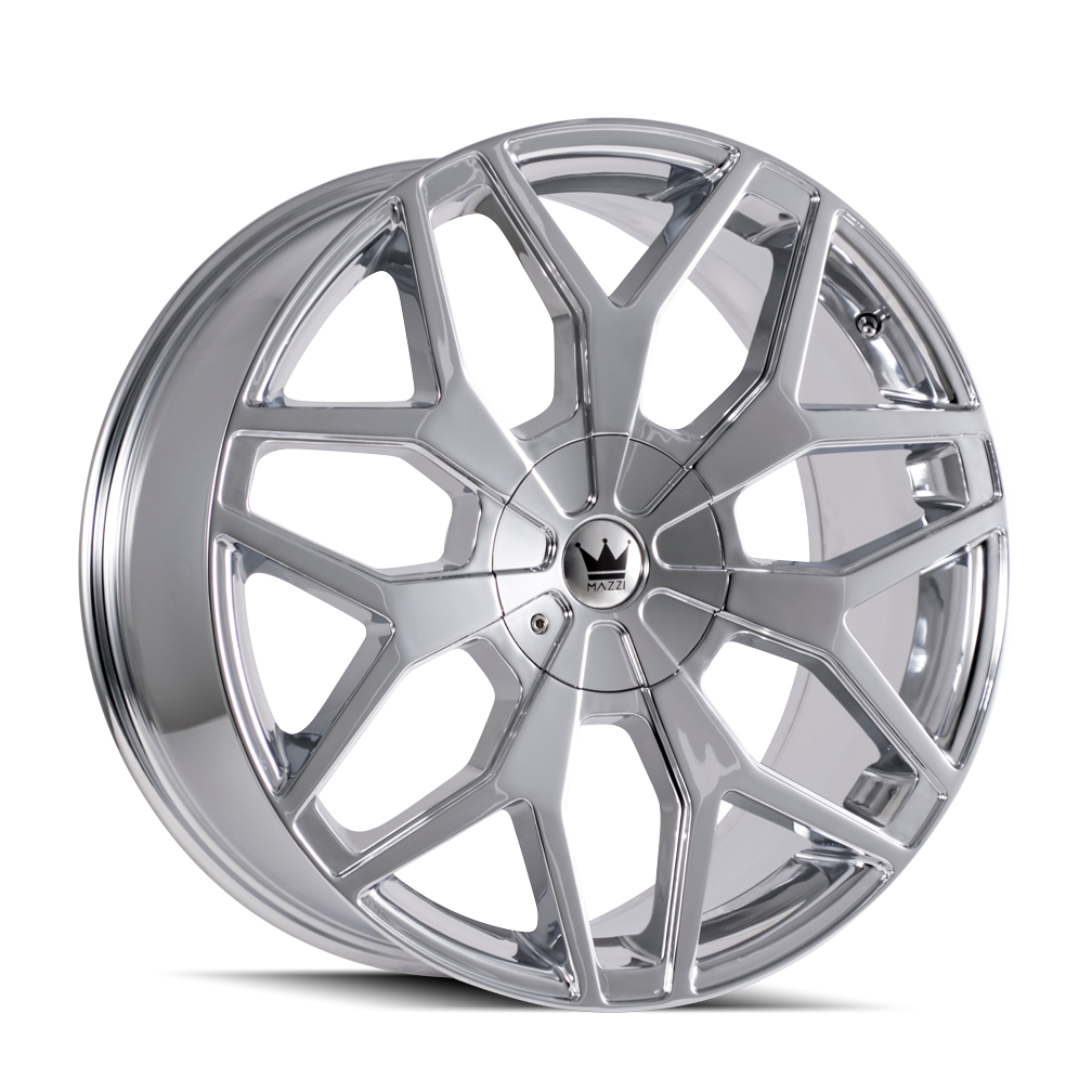 Mazzi PROFILE Chrome 22x9.5 +30 6x135|6x139.7mm 106mm - Wheelwiz
