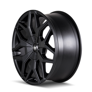 Mazzi PROFILE Matte black 22x9.5 +30 6x135|6x139.7mm 106mm - Wheelwiz