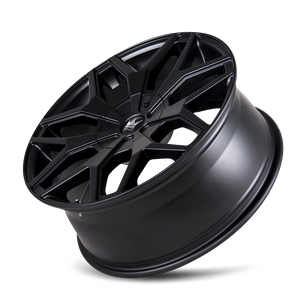 Mazzi PROFILE Matte black 22x9.5 +30 6x135|6x139.7mm 106mm - WheelWiz