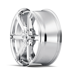 Mazzi STILTS Chrome 24x9.5 +18 5x115|5x120mm 74.1mm - Wheelwiz