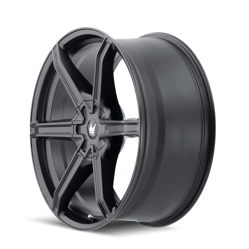 Mazzi STILTS Matte black 18x8 +35 5x108|5x114.3mm 72.62mm - Wheelwiz