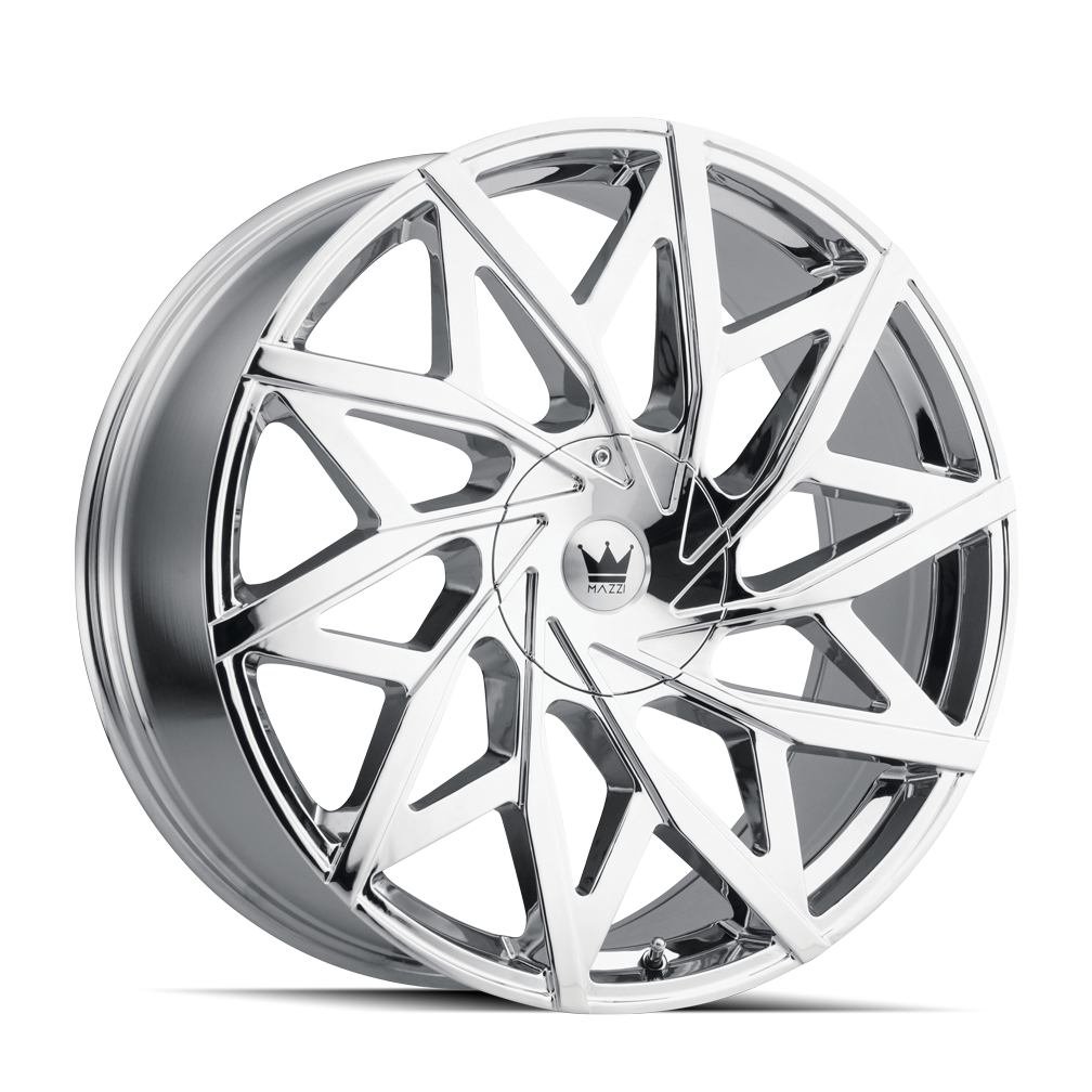 Mazzi BIG EASY Chrome 24x9.5 +18 5x115|5x120mm 74.1mm - Wheelwiz