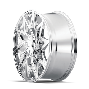 Mazzi BIG EASY Chrome 18x8 +35 5x108|5x114.3mm 72.6mm - Wheelwiz