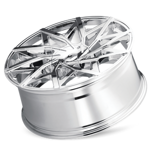 Mazzi BIG EASY Chrome 24x9.5 +30 6x135|6x139.7mm 106mm - Wheelwiz