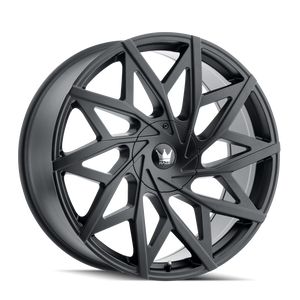 Mazzi BIG EASY Matte black 20x8.5 +35 5x108|5x114.3mm 72.6mm