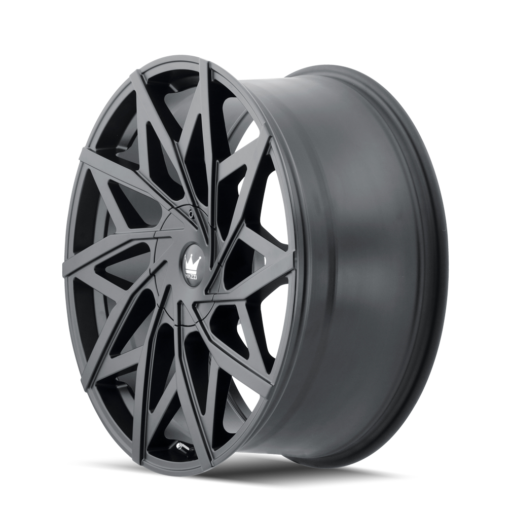 Mazzi BIG EASY Matte black 20x8.5 +30 6x135|6x139.7mm 106mm - Wheelwiz