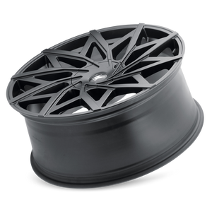 Mazzi BIG EASY Matte black 20x8.5 +35 5x108|5x114.3mm 72.6mm