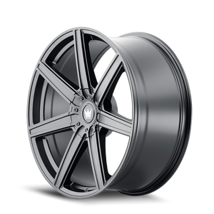 Mazzi LAGUNA Matte black 22x9.5 +18 5x115|5x120mm 74.1mm - Wheelwiz