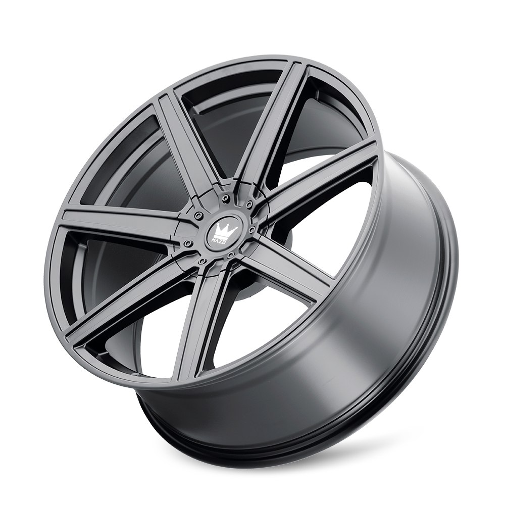 Mazzi LAGUNA Matte black 20x8.5 +35 5x108|5x114.3mm 72.6mm - Wheelwiz