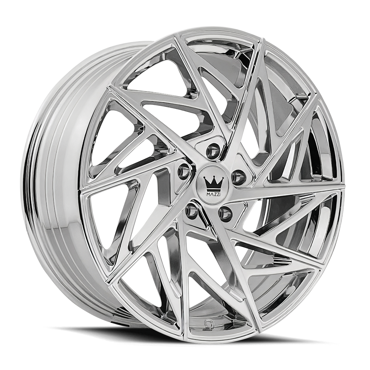 Mazzi FREESTYLE Chrome 17x8 +35 5x114.3mm 72.6mm - Wheelwiz