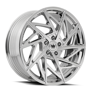 Mazzi FREESTYLE Chrome 20x8.5 +35 5x108mm 63.5mm - Wheelwiz