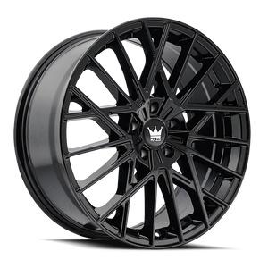 Mazzi JINX Gloss black 20x8.5 +38 5x120mm 72.56mm - Wheelwiz