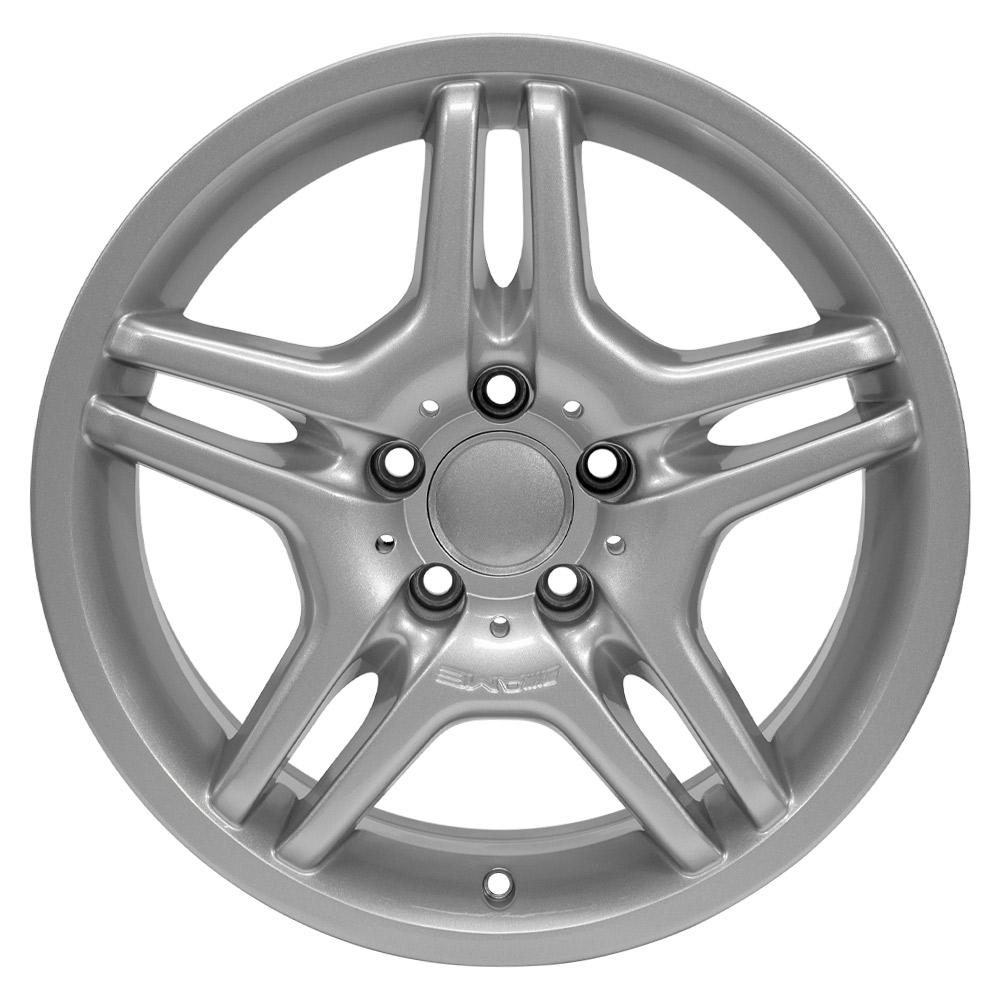 OE Wheels Replica MB02 Silver 17x7.5 +35 5x112mm 66.6mm - Wheelwiz
