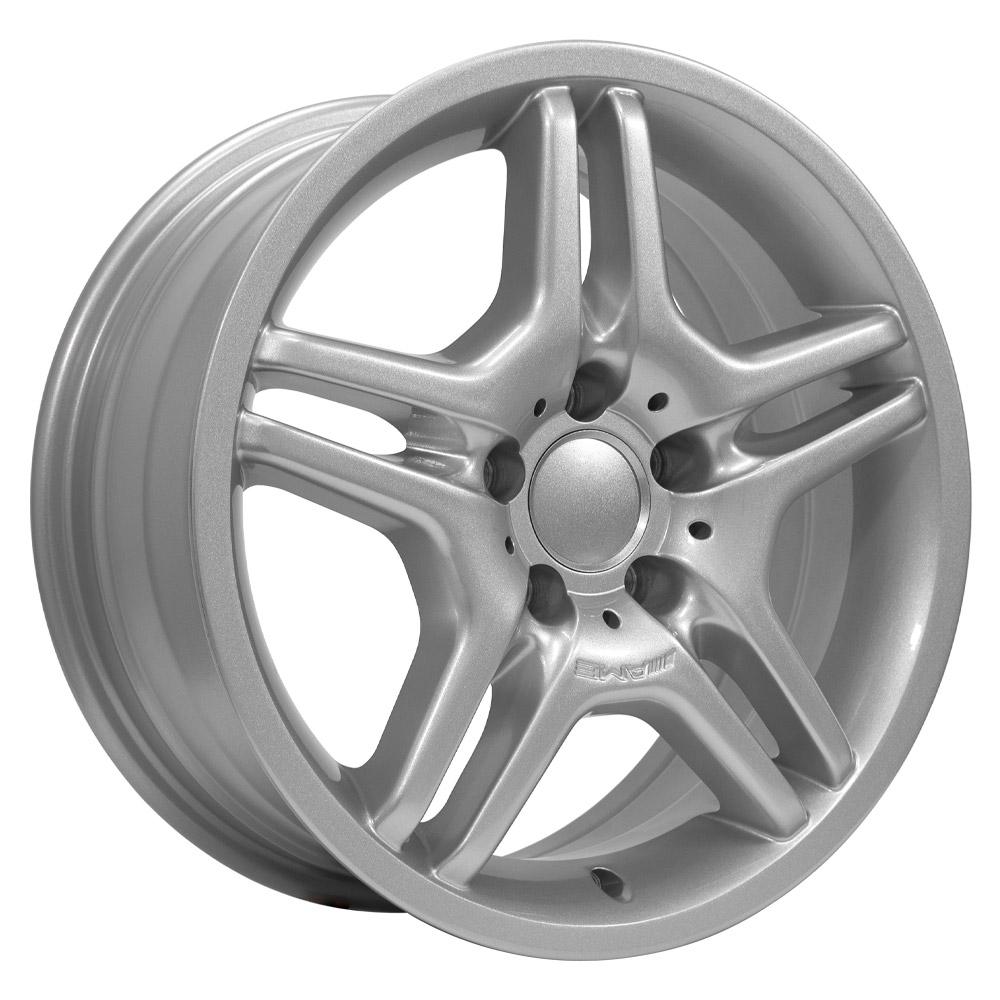 OE Wheels Replica MB02 Silver 17x7.5 +35 5x112mm 66.6mm - Wheelwiz