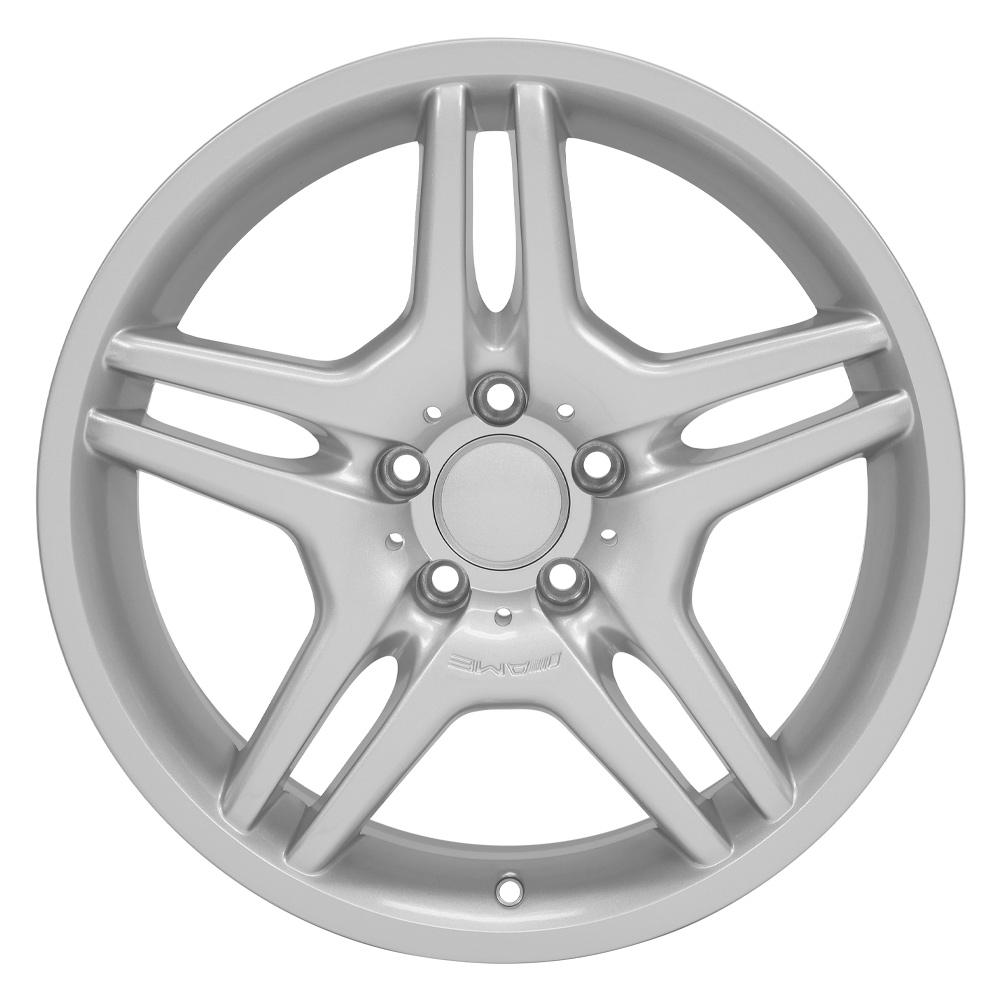 OE Wheels Replica MB02 Silver 18x9.0 +35 5x112mm 66.6mm - Wheelwiz