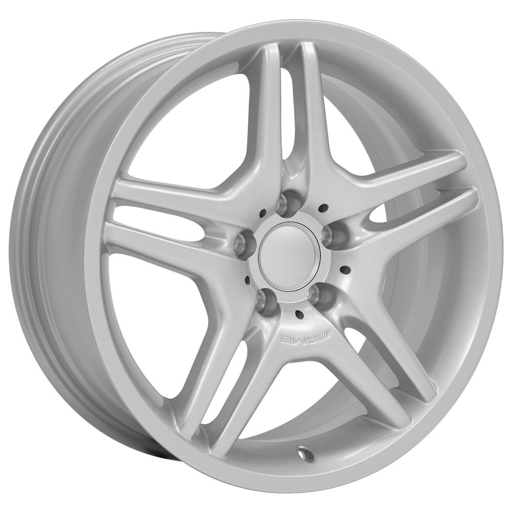 OE Wheels Replica MB02 Silver 18x9.0 +35 5x112mm 66.6mm - Wheelwiz