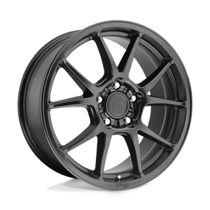 Niche M174 MESSINA Matte Black 18x8 +40 5x114.3mm 72.6mm - WheelWiz