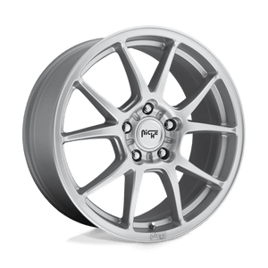 Niche M175 MESSINA Gloss Silver 18x8 +40 5x114.3mm 72.6mm - Wheelwiz