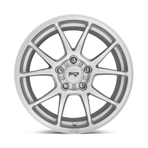 Niche M175 MESSINA Gloss Silver 18x8 +40 5x114.3mm 72.6mm - Wheelwiz