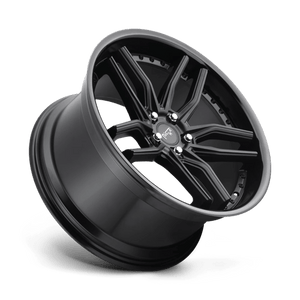 Niche M194 METHOS Gloss Black Matte Black 20x9 +42 5x112mm 66.6mm - WheelWiz