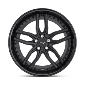 Niche M194 METHOS Gloss Black Matte Black 20x10 +40 5x114.3mm 72.6mm - Wheelwiz