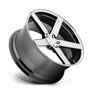 Niche M132 MILAN Chrome Plated 20x8.5 +34 5x112mm 66.6mm - Wheelwiz