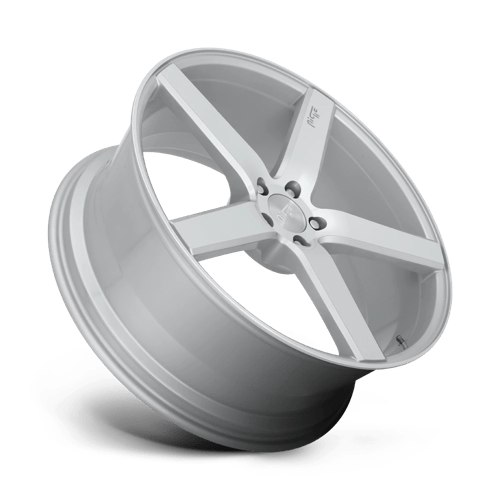 Niche M135 MILAN Gloss Silver Machined 18x8 +40 5x114.3mm 72.6mm - Wheelwiz