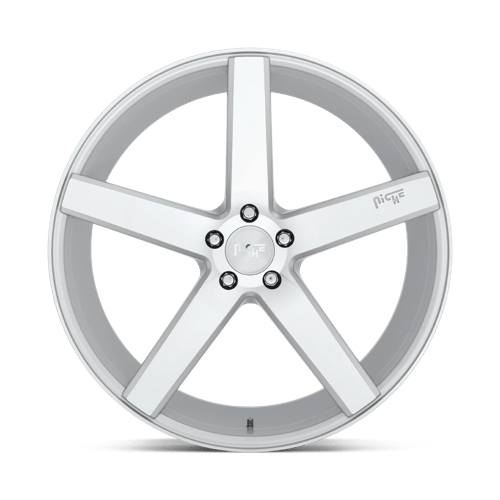 Niche M135 MILAN Gloss Silver Machined 19x8.5 +35 5x114.3mm 72.6mm - Wheelwiz