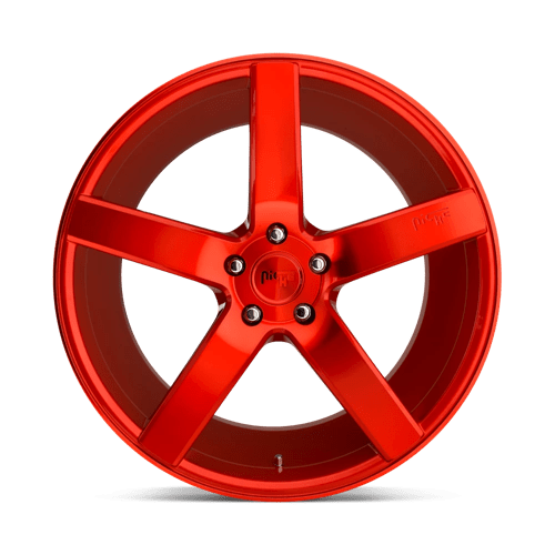 Niche M187 MILAN Candy Red 20x8.5 +35 5x114.3mm 72.6mm - Wheelwiz