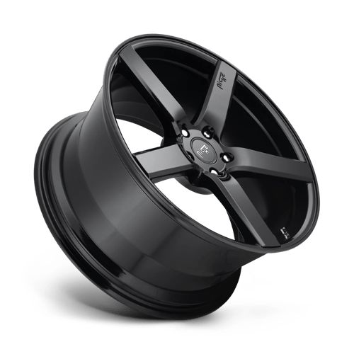 Niche M188 MILAN Gloss Black 22x10 +35 5x127mm 71.5mm - Wheelwiz