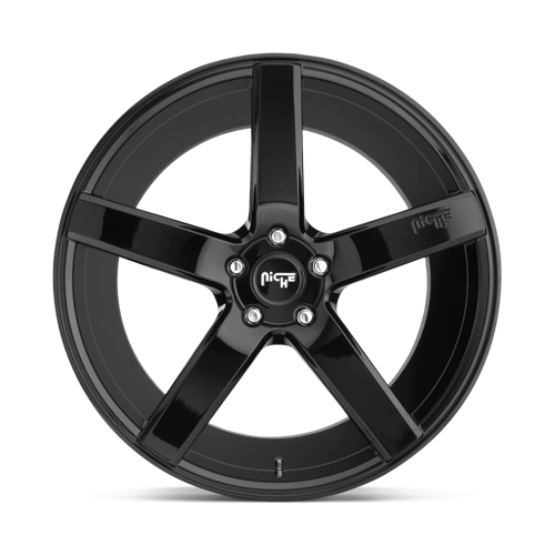 Niche M188 MILAN Gloss Black 20x10 +40 5x114.3mm 72.6mm - Wheelwiz