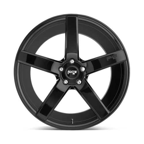 Niche M188 MILAN Gloss Black 20x8.5 +35 5x120mm 72.6mm - Wheelwiz